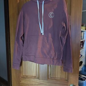 Women's Maroon Hoodie Sweater Cowpoke
